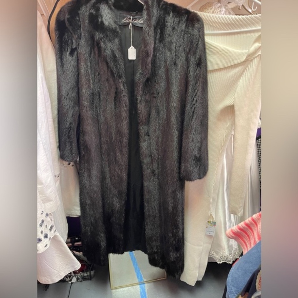Authentic Ben Kahn Mink Coat – Pre-Owned – Luxurious Fur – No Size Tag Fit - Picture 2 of 8
